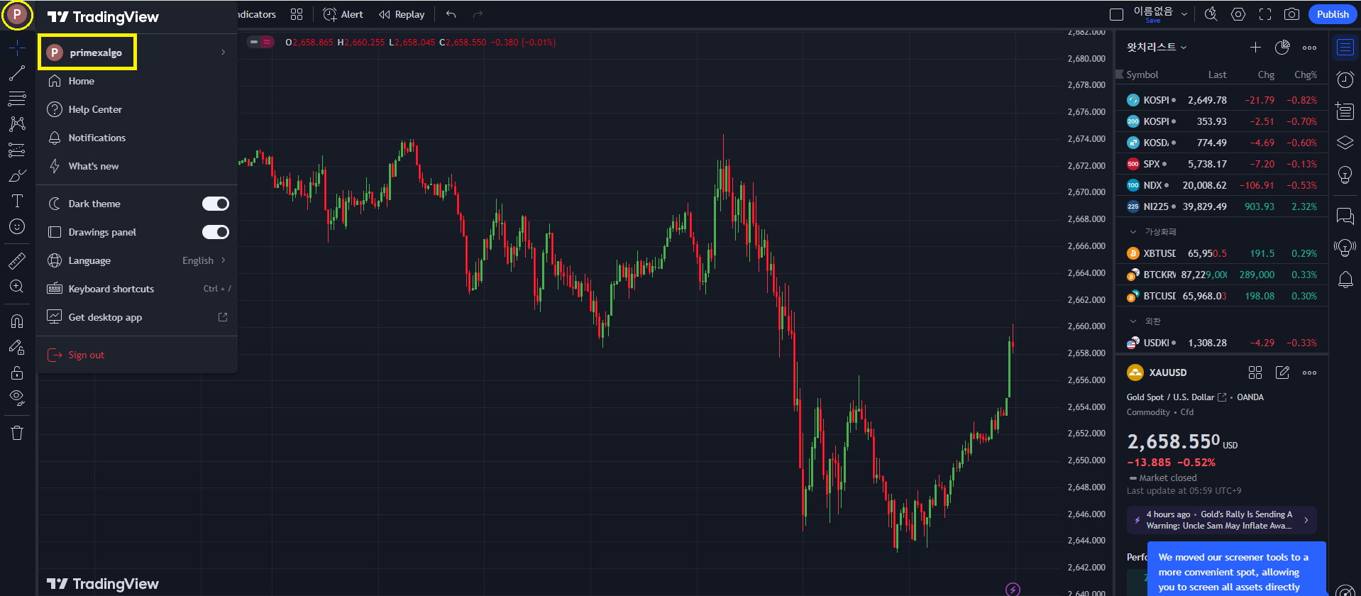 TradingView ID Check